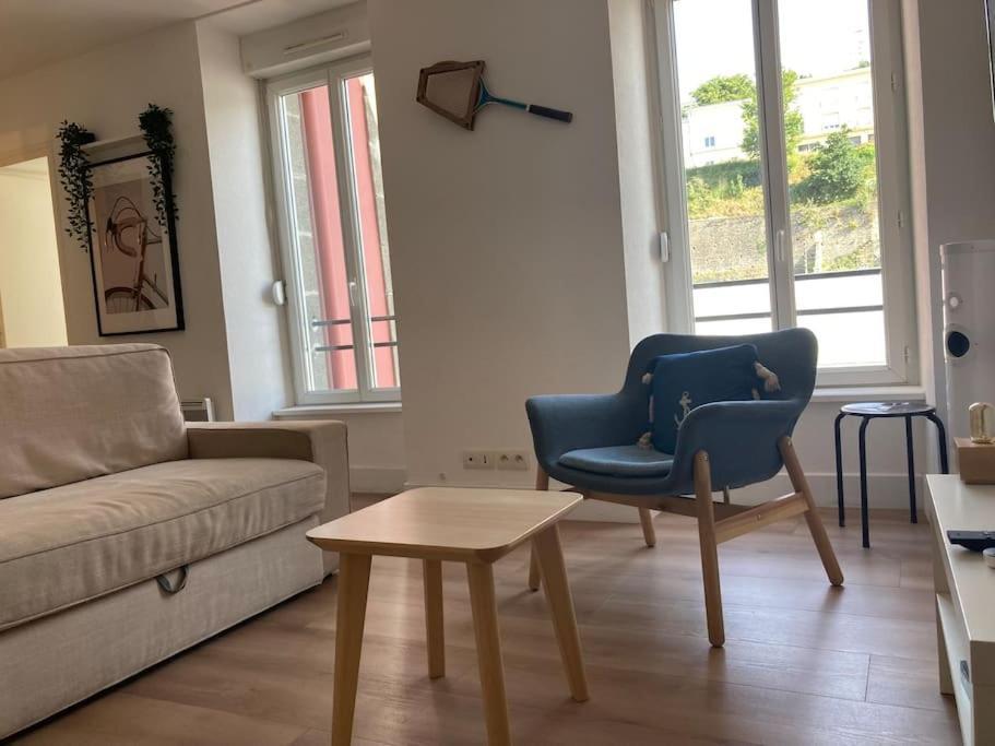 Appartement 1 Chambre Proximite Port De Commerce Et Gare Sncf ブレスト エクステリア 写真